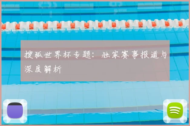搜狐世界杯专题：独家赛事报道与深度解析